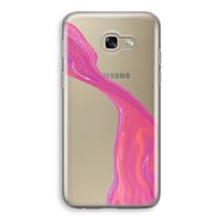 Paarse stroom: Samsung Galaxy A5 (2017) Transparant Hoesje
