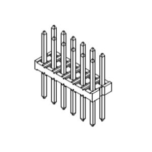 Molex 877584616 Male header, inbouw (standaard) Inhoud: 1 stuk(s) Tray