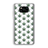 Weed: Xiaomi Poco X3 Pro Transparant Hoesje