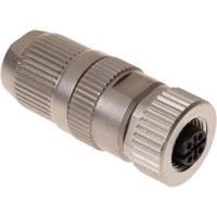 Harting 21032212405 Sensor/actuator connector, niet geassembleerd M12 Aantal polen (sensoren): 4 Bus, recht 1 stuk(s)