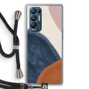 Geo #1: Oppo Find X3 Neo Transparant Hoesje met koord