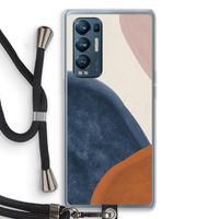 Geo #1: Oppo Find X3 Neo Transparant Hoesje met koord