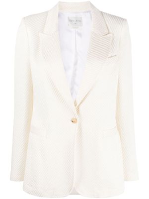 Forte Forte blazer à simple boutonnage - Blanc