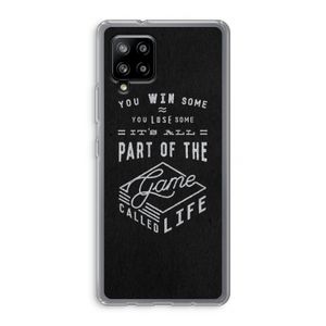 Life: Samsung Galaxy A42 5G Transparant Hoesje