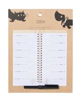HEMA Takkie en Siepie weekkalender 30x23cm
