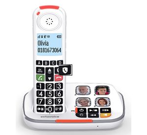 Atlinks XTRA 2355 DECT-telefoon Nummerherkenning Wit