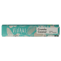 Vivani Chocolate To Go crunchy coconut vegan bio 35 Gram