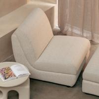 Zuiver Fauteuil 'Mississippi' kleur Beige