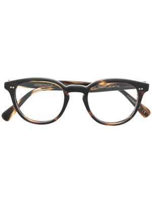 Oliver Peoples lunettes de vue Desmon - Marron