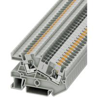 Phoenix Contact 3213970 Installatieklem 6.2 mm Snelaansluiting Grijs 1 stuk(s)