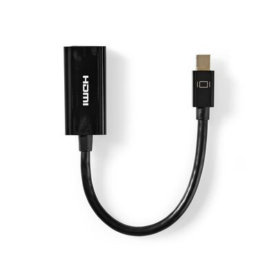 Nedis Mini DisplayPort-Kabel | 21.6 Gbps | 0.2 m | 50 stuks - CCGT37650BK02 CCGT37650BK02