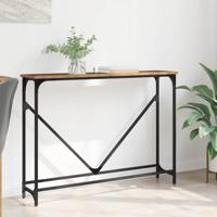 Wandtafel Oud hout 102 x 22.5 x 75 cm Bewerkt hout Wandtafel Oud hout 102 x 22.5 x 75 cm Bewerkt hout