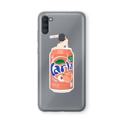 S(peach)less: Samsung Galaxy A11 Transparant Hoesje