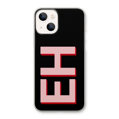 Monogram: iPhone 13 Transparant Hoesje