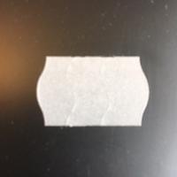 Etiket 2616 licht-grijs perm 2-slit golf