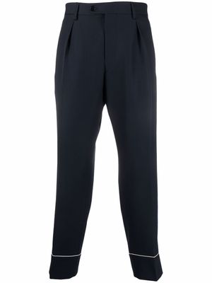 ETRO pantalon de costume court - Bleu