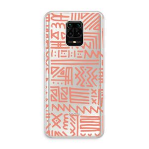 Marrakech Pink: Xiaomi Redmi Note 10 Lite Transparant Hoesje