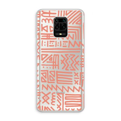 Marrakech Pink: Xiaomi Redmi Note 10 Lite Transparant Hoesje