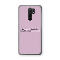 uw waarde daalt niet: Xiaomi Redmi 9 Transparant Hoesje