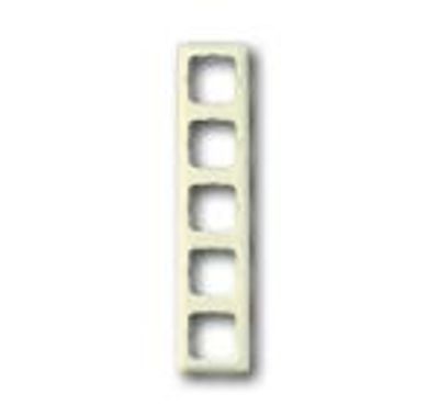 Busch-Jaeger afdekraam 5-voudig wit 2515 214
