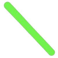 ROUND PADEL RACKET PROTECTOR NEUTRAL FLUOR GREEN
