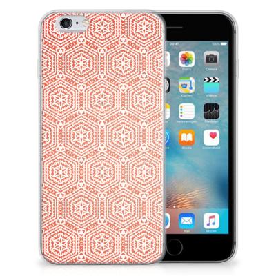 Apple iPhone 6 | 6s | TPU bumper | Pattern Orange