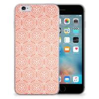 Apple iPhone 6 | 6s | TPU bumper | Pattern Orange
