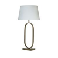 Searchlight TafellampModish brons met witte kap - EU94102WH