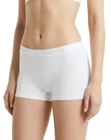 2-pak Comfort feeling katoen meisjes boxershort - - Meisjes ondergoed - Meisjes onderbroek - 128 - Wit - Onderbroek - Ondergoed - 128 - Onderbroek