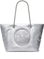 Tory Burch sac cabas Ella Chain Soft métallisé - Argent