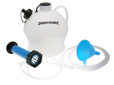 OPZUIGPOMP OLIE OF WATER 4LTR. SILVERLINE