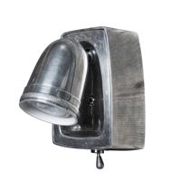 Muurlamp Otis Antiek Zilver Muurlamp Otis Antiek Zilver