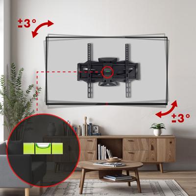 Maclean MC-781 tv-bevestiging 177,8 cm (70") Zwart