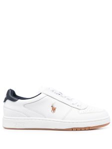 Polo Ralph Lauren baskets à logo Court brodé - Blanc