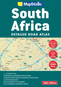 Wegenatlas South Africa - Zuid-Afrika | MapStudio