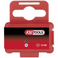 KS Tools 911.2905 Torq-bit S2-staal Vernikkeld C 6.3 5 stuk(s)