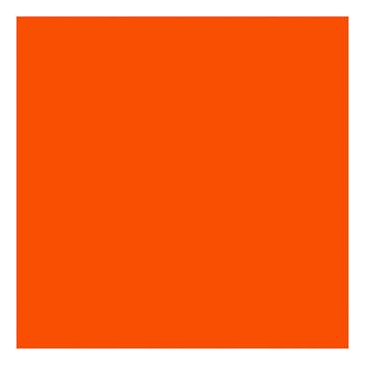 Creativ Company Textile color semi-dekkende textielverf - neon oranje, 500ml