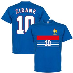 Frankrijk 1998 Zidane 10 Retro T-Shirt