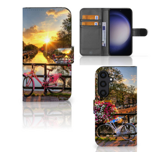 Samsung Galaxy S24 Flip Cover Amsterdamse Grachten