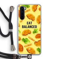 Eat Balanced: OnePlus Nord Transparant Hoesje met koord
