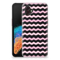 Samsung Galaxy Xcover 6 Pro | TPU bumper | Waves Roze