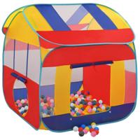 VidaXL Speeltent met 550 ballen 123x120x126 cm