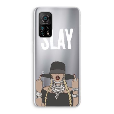 Slay All Day: Xiaomi Mi 10T 5G Transparant Hoesje