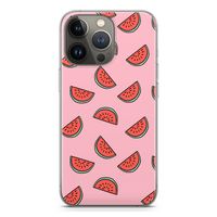 Watermeloen: iPhone 13 Pro Transparant Hoesje