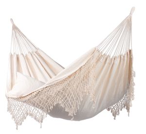 Hangmat 2 Persoons Sublime Natura - Brazilië - Wit / Ecru - 180 kg - Tropilex