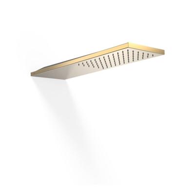 Hoofddouche Tres Selection | 55x16 cm | Rechthoek | 24k Goud glans