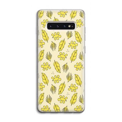 Herfst: Samsung Galaxy S10 4G Transparant Hoesje