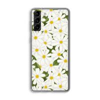 Summer Daisies: Samsung Galaxy S21 Plus Transparant Hoesje