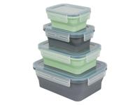 SILVERCREST Opvouwbare vershoudbakjes of lunchbox (Rechthoekig)