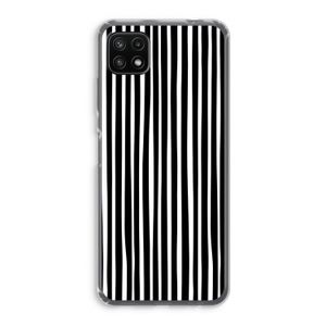 Stripes: Samsung Galaxy A22 5G Transparant Hoesje